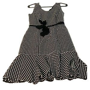 Black and white dress